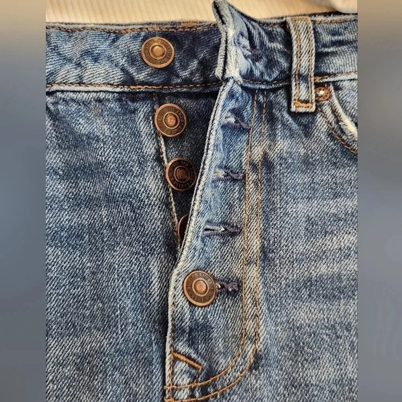 || WE THE FREE || denim mini skirt - Picture 4 of 9